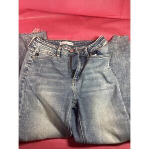 KanCan Jeans Exclusively For Maurice Women’s Blue Size 26 Distressed Flared AA2